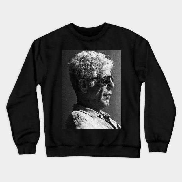 anthony bourdain Crewneck Sweatshirt by ANDREANUS